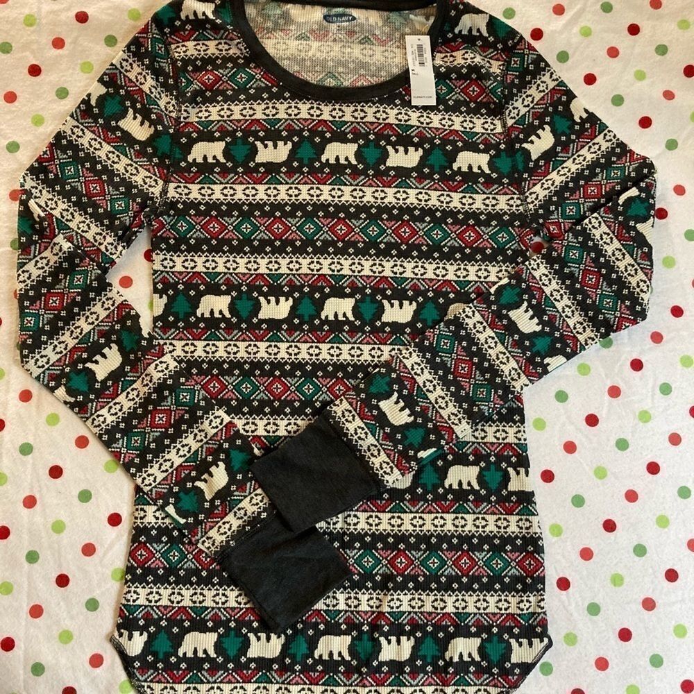 Thermal Knit Top- M Tall